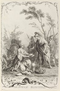 David and Abigail by Joseph Wagner