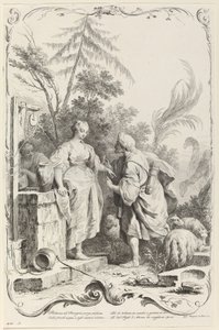 Rebecca at the Well by Joseph Wagner