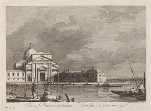 House of the Gods by Joseph Wagner after Canaletto