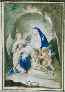 Mary with the Body of Christ by Joseph Winterhalder d. J.