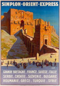 Simplon-Orient-Express, ca. 1927 by Joseph de La Nézière