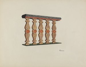 Choir Rail by Josephine C. Romano