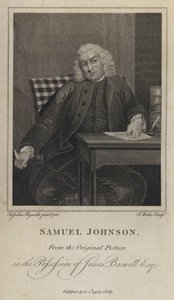 Samuel Johnson, English writer and lexicographer by Joshua (after) Reynolds