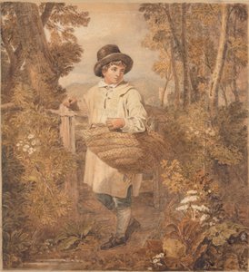 Young Woodcutter by Joshua Cristall