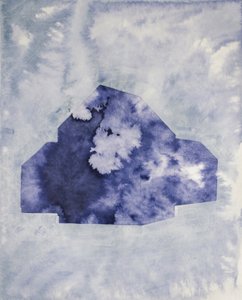 Dreamy Blue House Shape