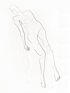 Serene Nude Drawing