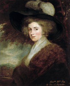 Portrait of Mrs. Charles James Fox, 1784-9 by Joshua Reynolds