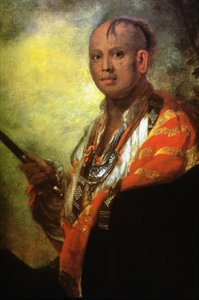 Portrait of Syacaust Ukah, Head of the Tribe of the Cherokee