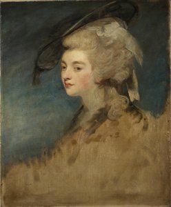 Study of Georgiana Spencer by Joshua Reynolds