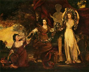 The Three Graces, 1773, c1912