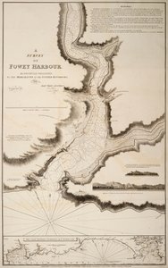 A survey of Fowey Harbour by Joshua Thomas Austen