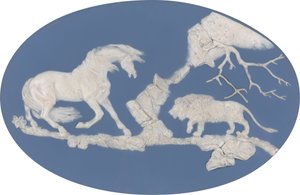 Horse Frightened by a Lion (Episode A) by Josiah Wedgwood