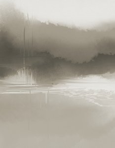 Misty Water Reflections by Josie George