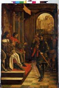 Saint Sebastian before the Emperors Diocletian and Maximian