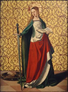 Saint Catherine by Josse Lieferinxe