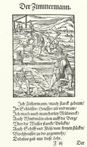 The Carpenter by Jost (after) Amman