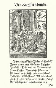 The Coppersmith by Jost (after) Amman
