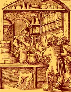 Apothecary by Jost Amman