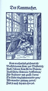 Comb Maker by Jost Amman
