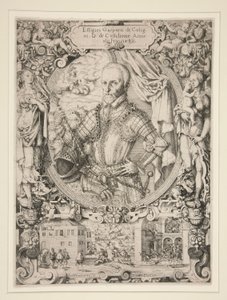 Gaspard de Coligny, Admiral of France by Jost Amman