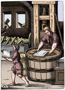 Paper maker, 16th century