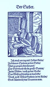 Sieve maker by Jost Amman
