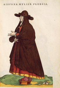 Spanish Peasant Woman, from Habitus praecipuorum popularum by Jost Amman