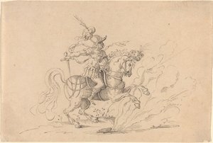 The Sacrifice of Marcus Curtius by Jost Amman