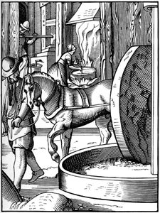 The Manufacture of Oil by Jost Amman
