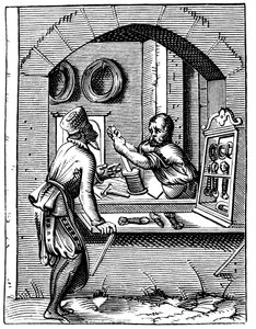 Wire Worker, 16th century by Jost Amman