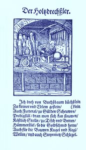 Wood Turner by Jost Amman
