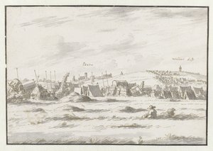 View of an Encampment of the Army of William III near Leuven