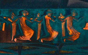 Attending the Annunciation, from the series Annunciation by Joy Lions