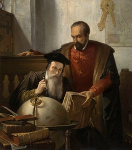 Mercator and Ortelius by Jozef (1816 88) Bellemans