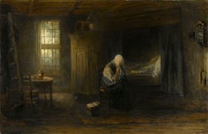 Alone in the World by Jozef (1824-1911) Israels