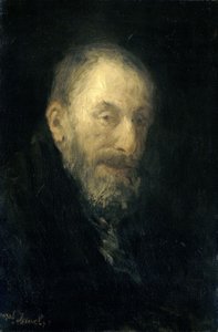Old Isaac by Jozef (1824-1911) Israels