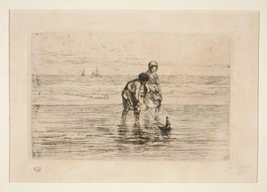 Children on the Beach by Jozef Israëls