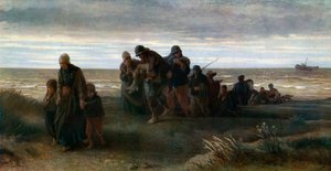 Fishermen Carrying a Drowned Man by Jozef Israëls