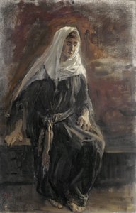 Seated Woman, Probably Michal