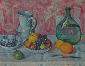Still Life with a Knife by Jozef Pankiewicz