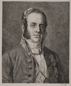 Generalpostdirektør Greve S. Danneskjold-Samsøe by Jørgen Roed