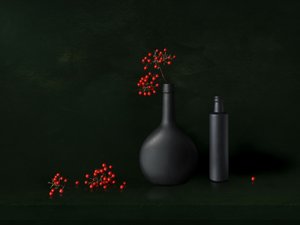 Modern Berry Still Life
