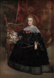 Maria Teresa, Infanta of Spain, c.1645 by Juan Bautista Martinez Del Mazo