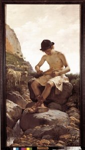 Young Shepherd by Juan Belda Norales
