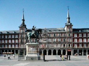 View of the Plaza Mayor, c.1619 by Juan Gomez de Mora