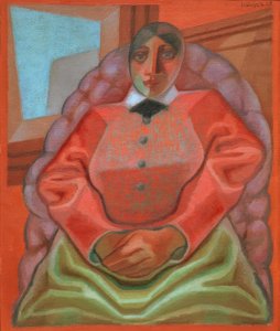 Woman in Armchair by Juan Gris