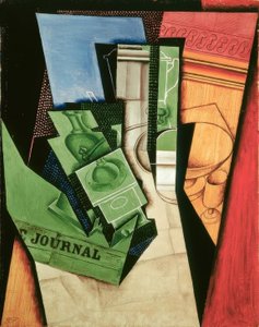 J. Gris, The Breakfast, 1915 by Juan Gris