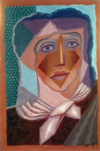 Juan Gris, Woman with Scarf, 1924