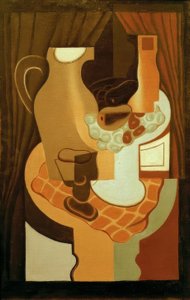 Jug and Fruit Bowl by Juan Gris