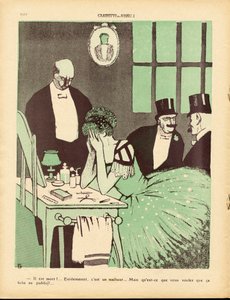 The Butter Plate, number 450, Satirical in Colors
